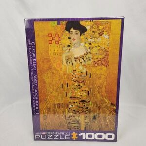 New Sealed‎ Eurographics Fine Art Gustav Klimt Adele Bloch-Bauer Puzzle 1000 Pc